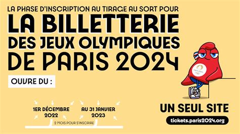 paris 2024 ticket lottery|Billetterie Officielle de Paris 2024 .